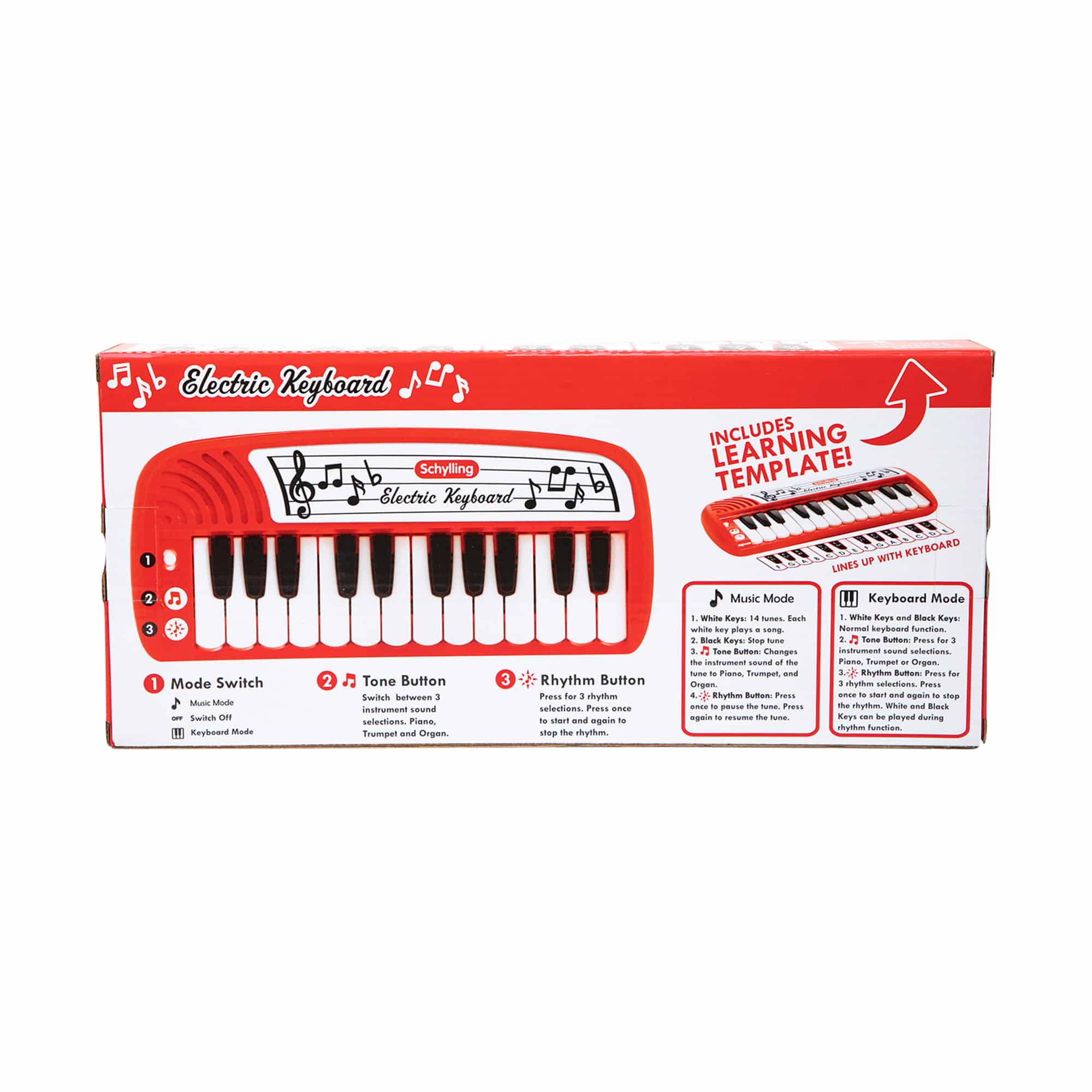 Electric Battery Operated Keyboard – 13" - Image 3