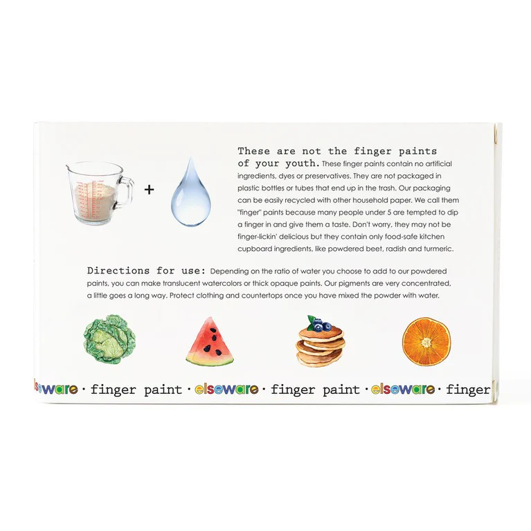 Elseware Unplug Finger Paint - Long Lasting |Shelf Stable | Non-Toxic – Set of 4 - Image 6