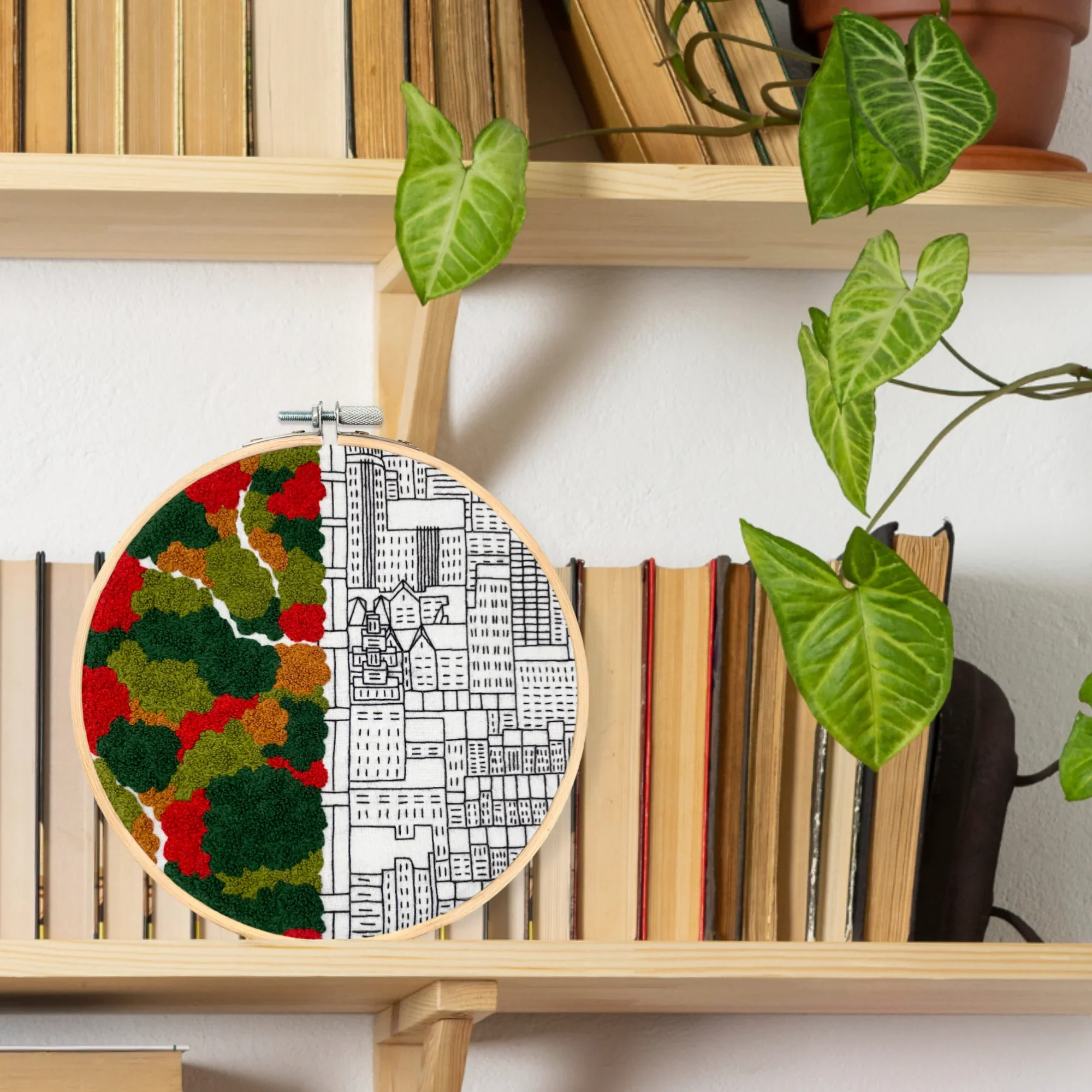Embroidery & Sage – Autumn In NY - Embroidery Kit - Image 5
