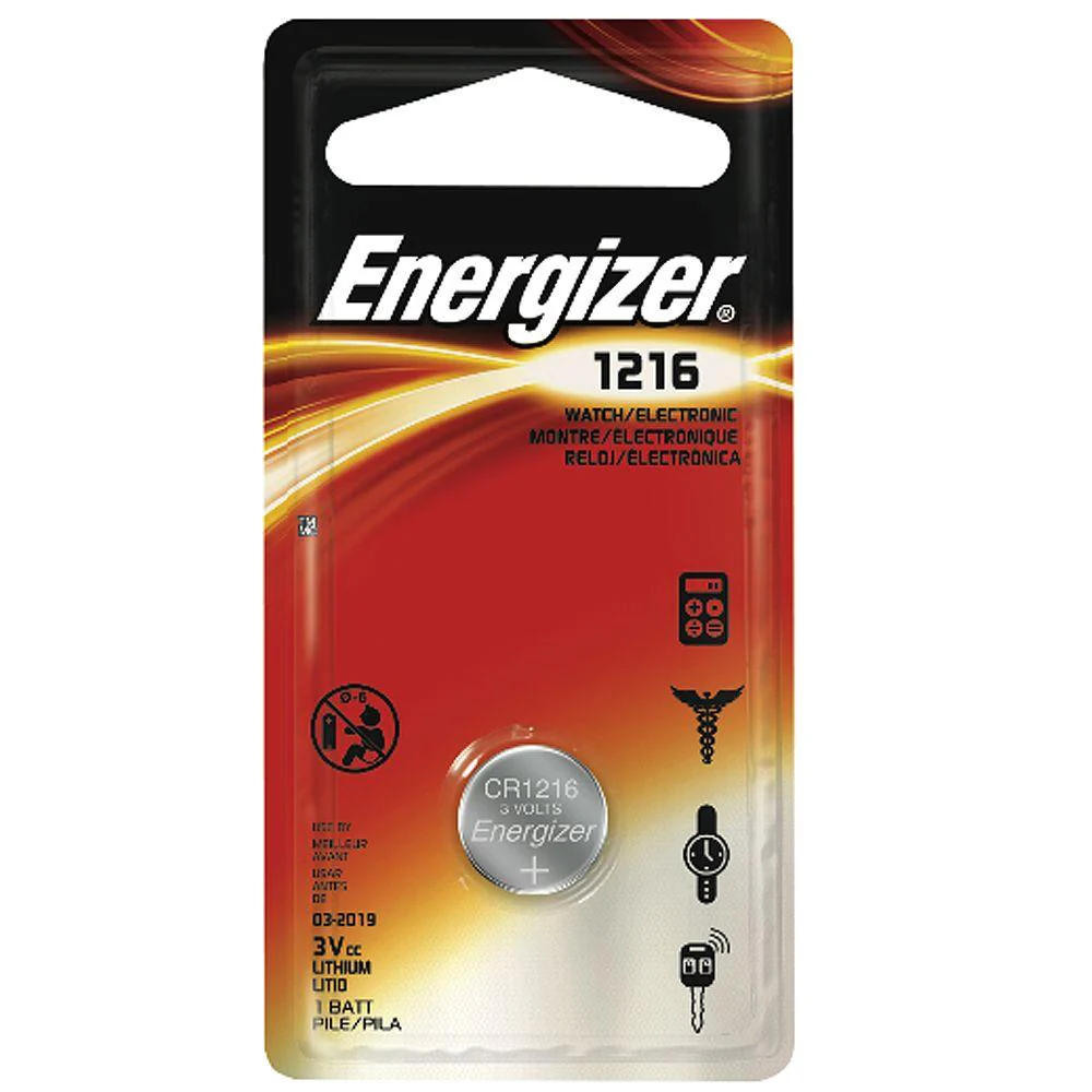 Energizer Lithium 1216 Battery - Image 2