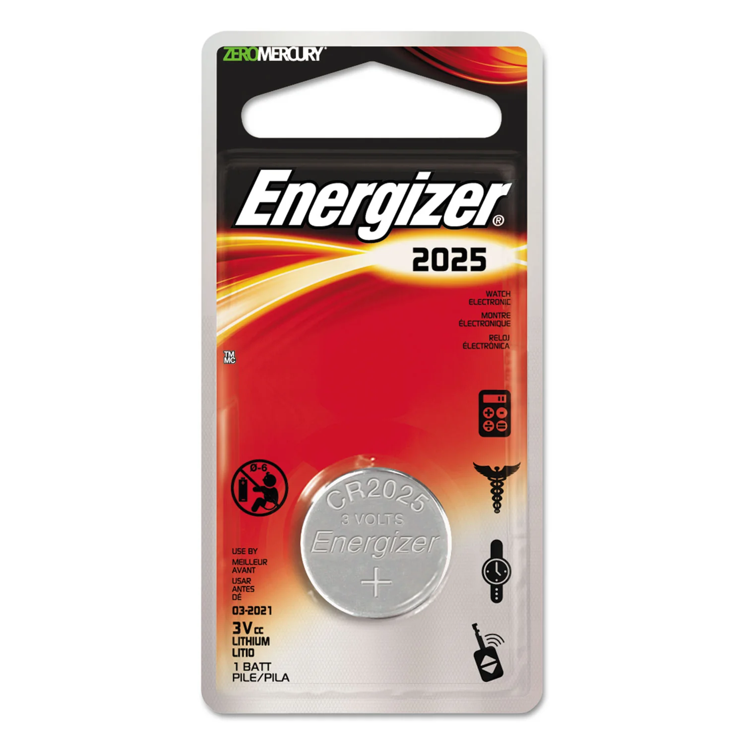 Energizer Lithium 2025 Battery