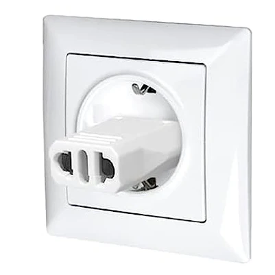 European Travel Adapter Type C - To Use American Devices in Continental Europe - Image 2