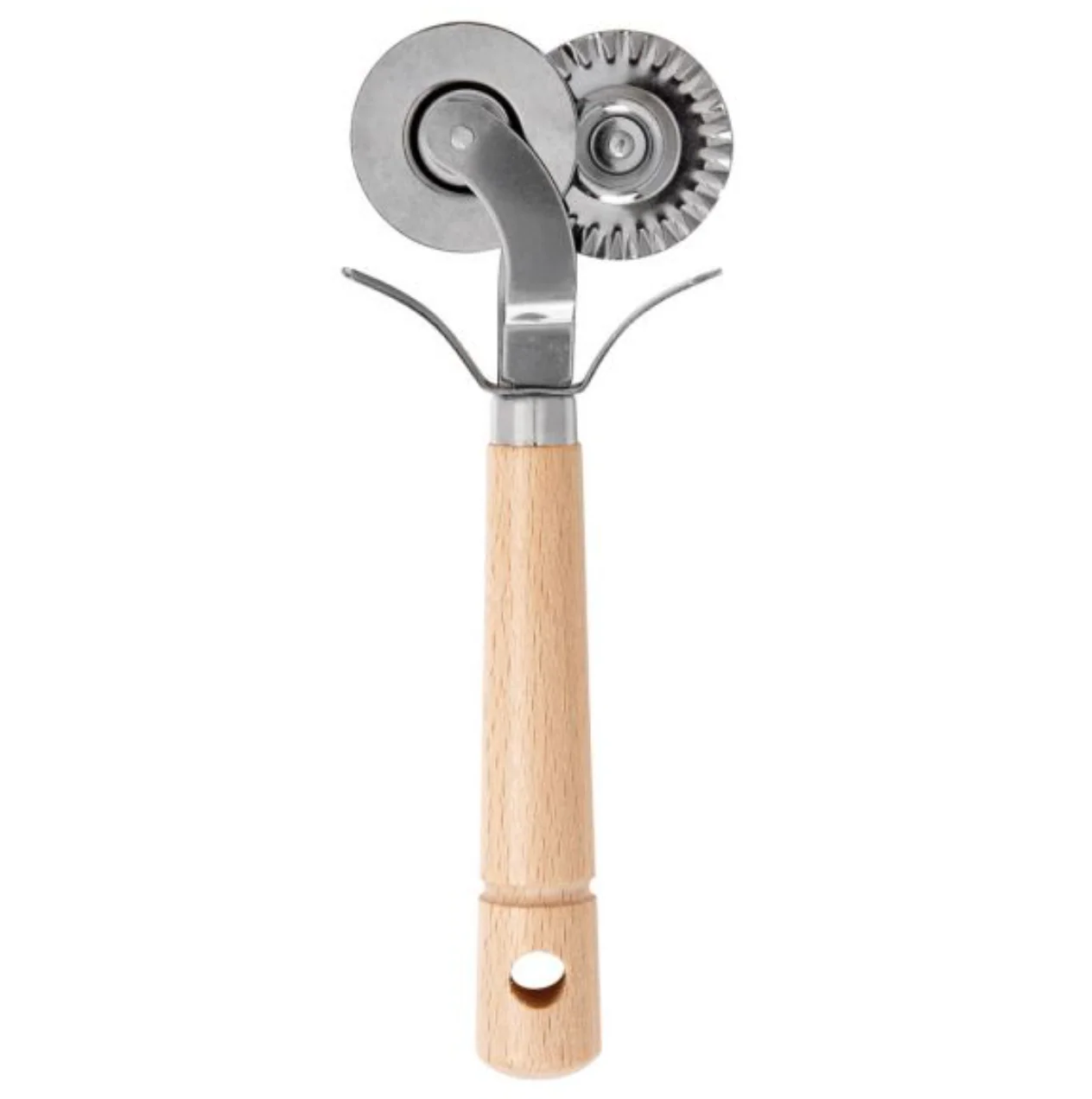 Fante's Double Dough Cutter & Crimper With Stainless Steel Blade - Image 2