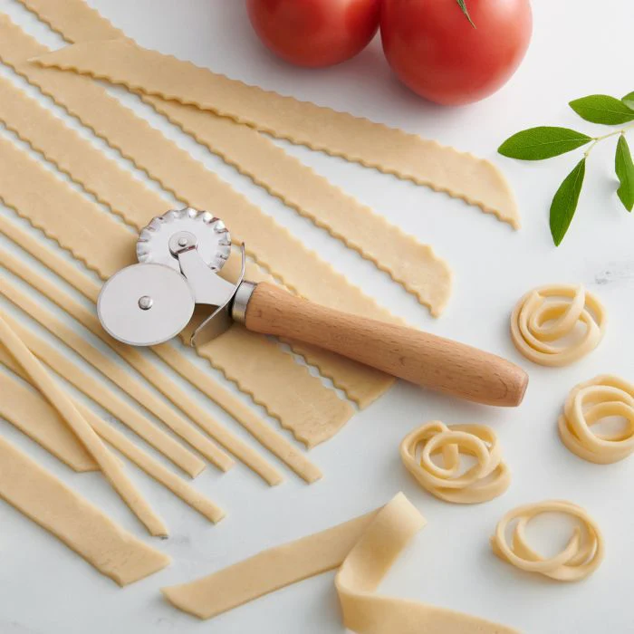 Fante's Double Dough Cutter & Crimper With Stainless Steel Blade - Image 4