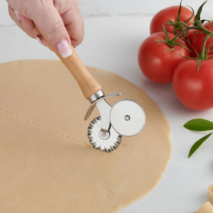 Fante's Double Dough Cutter & Crimper With Stainless Steel Blade - Image 5