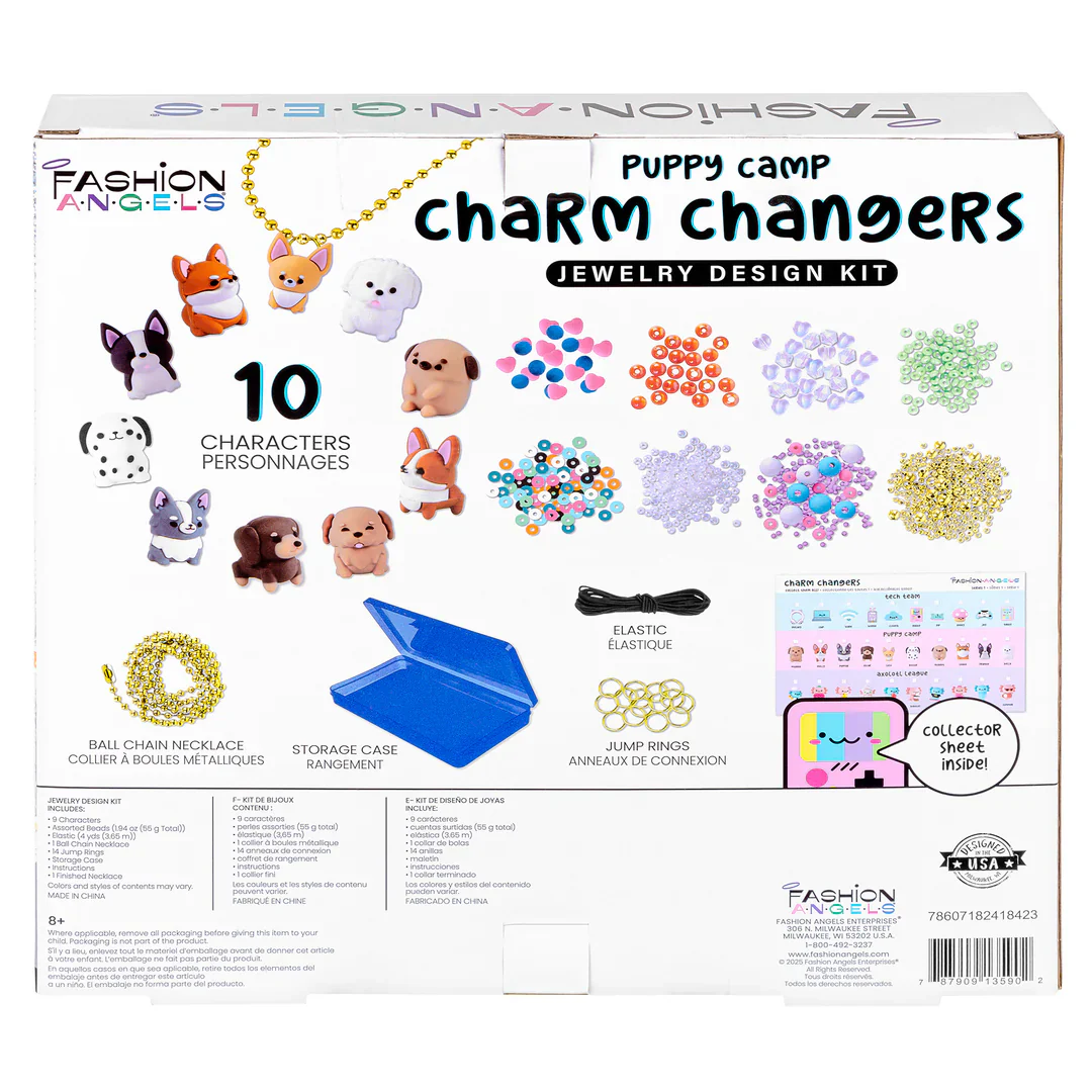 Fashion Angels Puppy Camp Charm Changers Jewelry Design Kit - Image 7