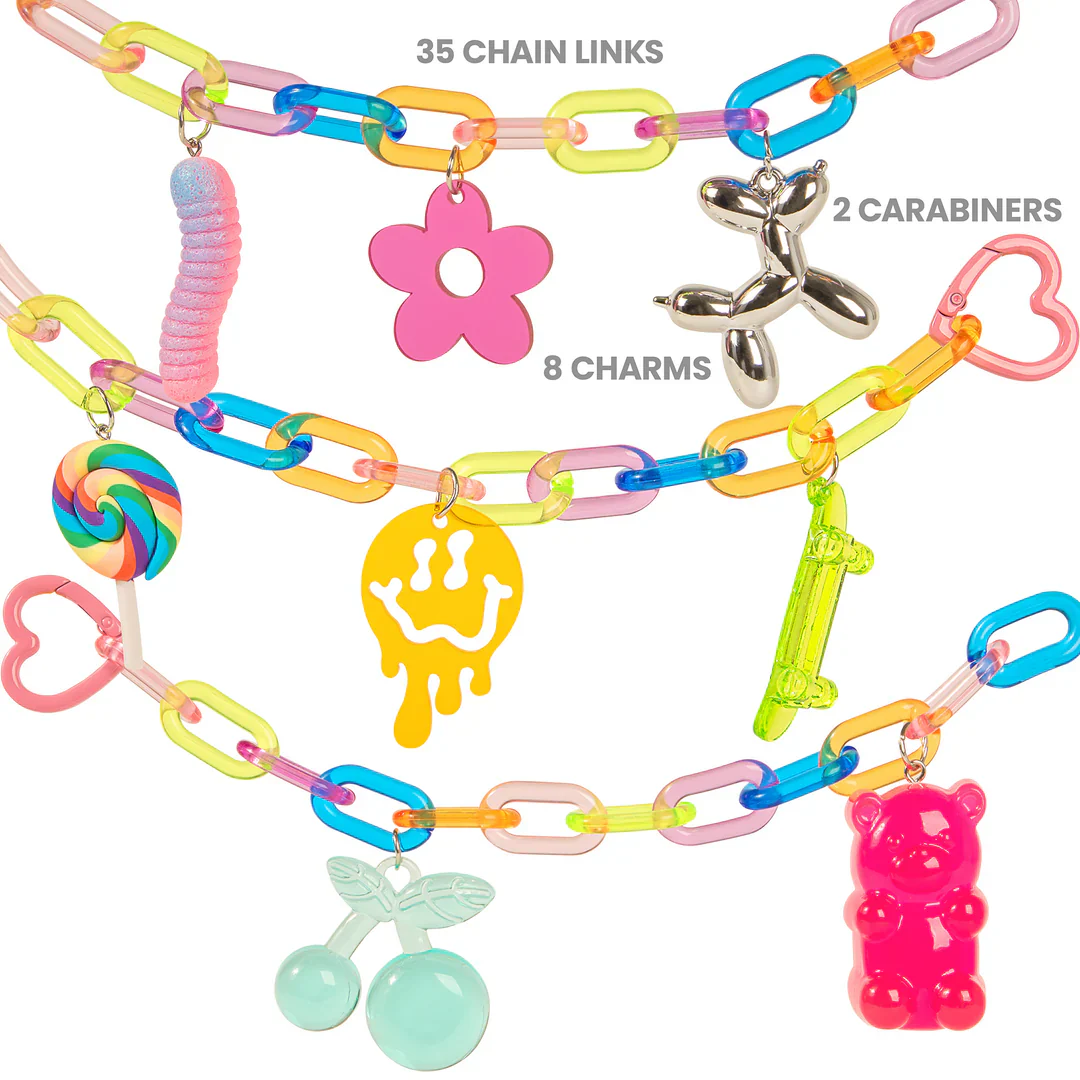 Fashion Angels So Rad! Chunky Charms & Chains Accessory Design Kit - Image 2