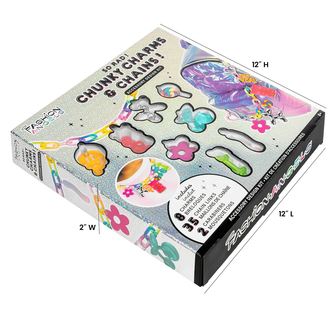 Fashion Angels So Rad! Chunky Charms & Chains Accessory Design Kit - Image 5