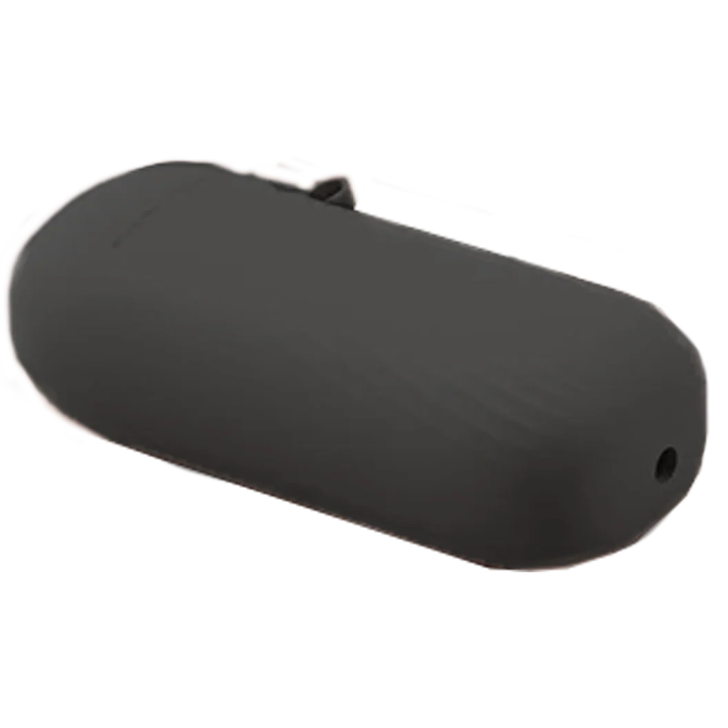 FashionIt Inflating Travel Neck Pillow with Case/Pump - Dark Grey - Image 3