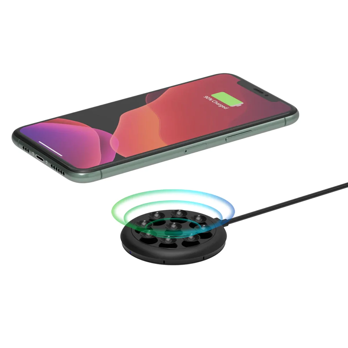 Fashionit PowerPop Smartphone Charger – Black Marble - Image 3