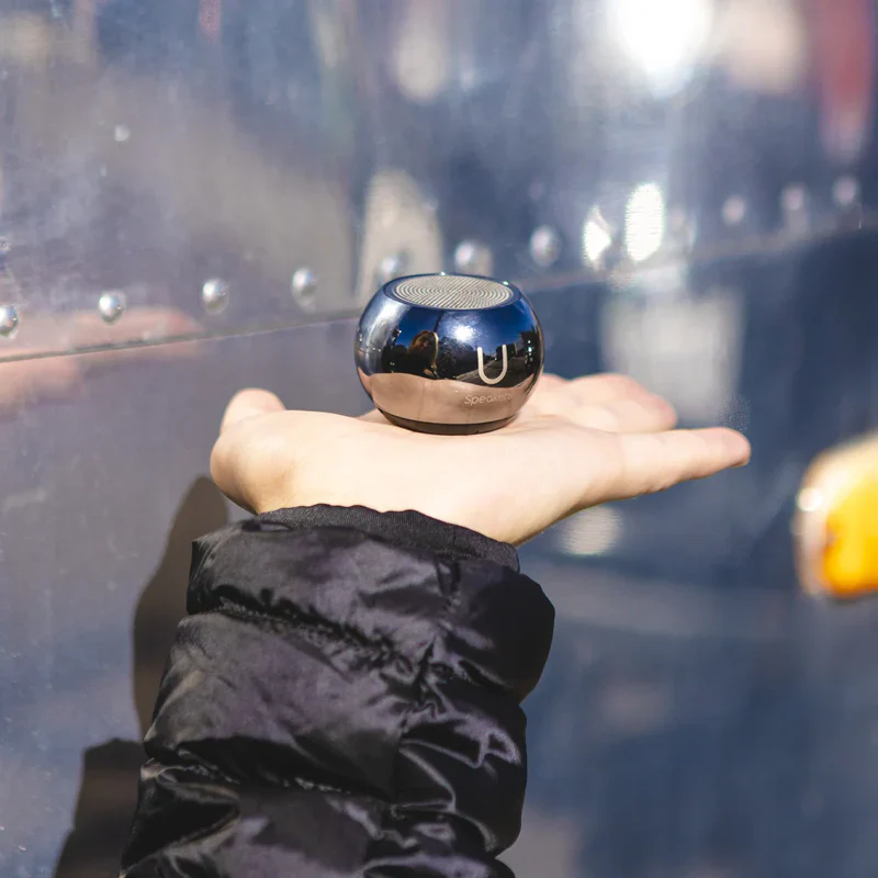 FashionIt U Mini Speaker – Hematite Mirror - Image 2
