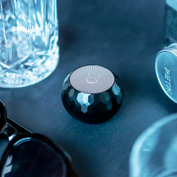 FashionIt U Mini Speaker Portable Bluetooth Speaker – Glam Midnight Blue - Image 2