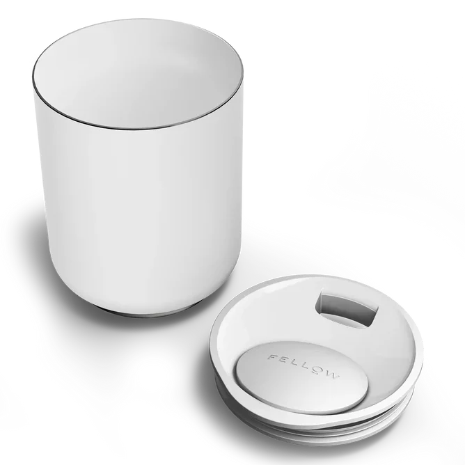 Fellow Rocky Lowball Tumbler - 10oz. – Matte White - Image 2