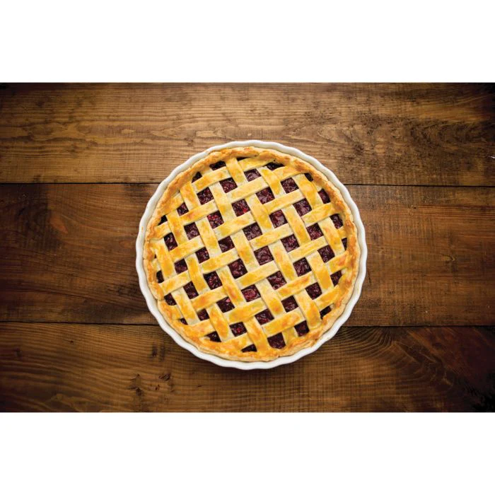 Fine Porcelain Round Quiche Dish – 10" - Image 5