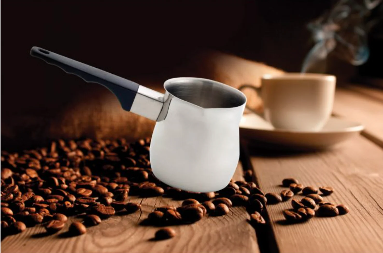 Fino Turkish Warmer Coffee Pot – 12oz - Image 2