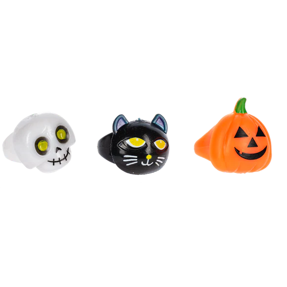 Flashing Halloween Rings β Assorted Styles β Sold Individually - Image 2