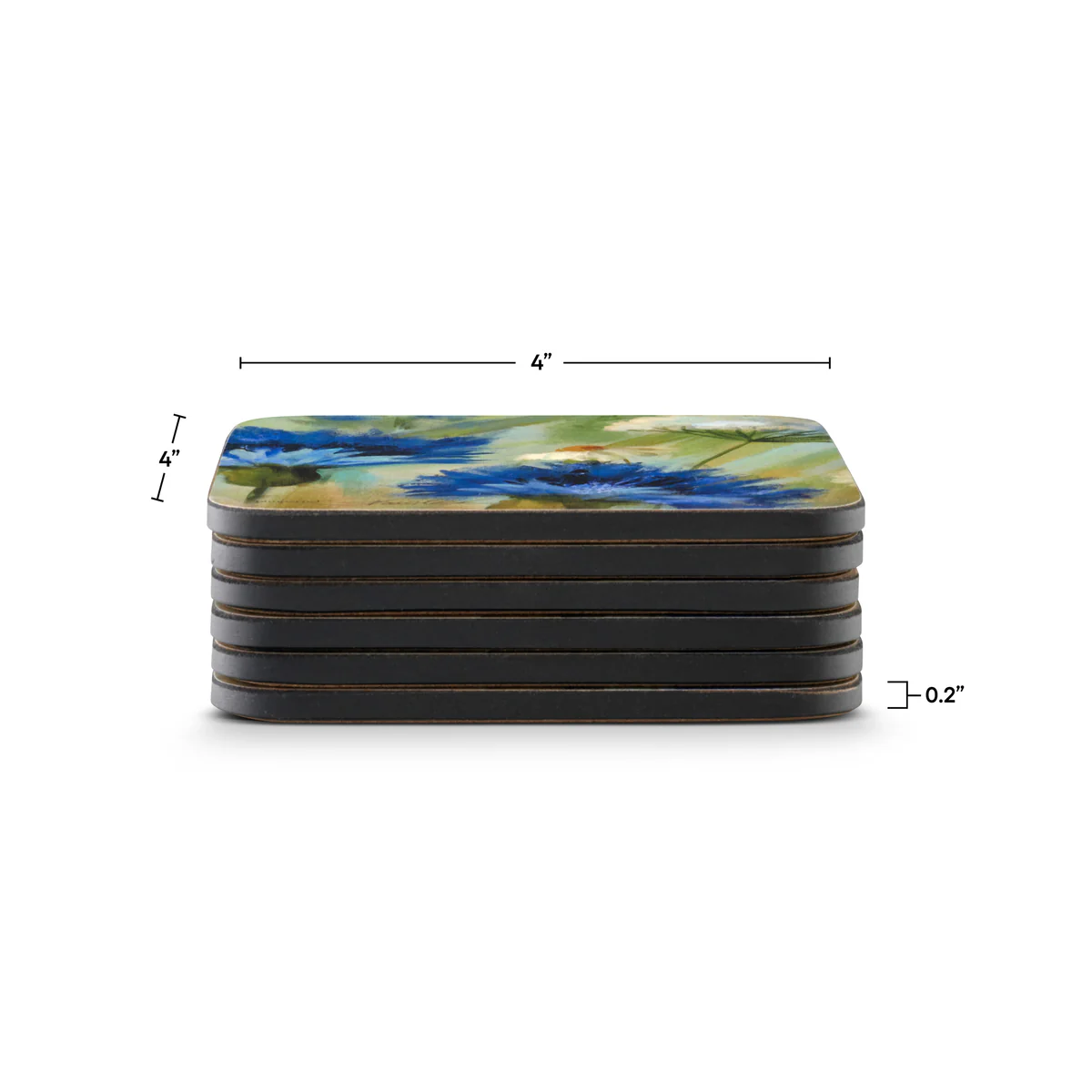 Fleurs des Champs Coasters – Set of 6 - Image 4
