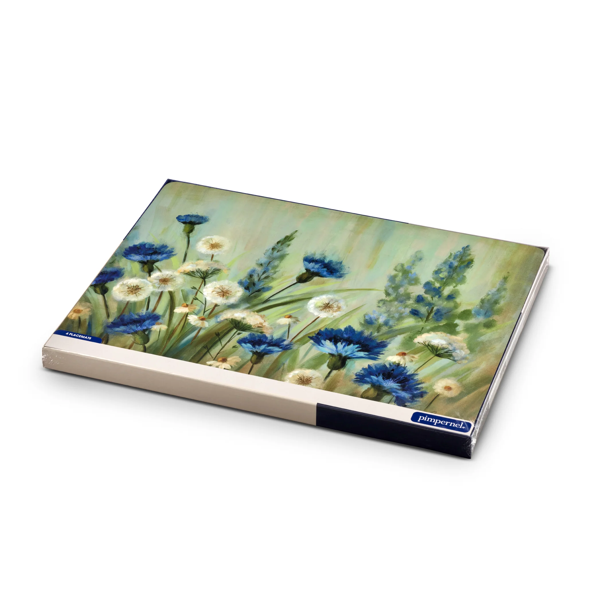 Fleurs des Champs Cork Bottom Hard Placemats – Set of 4 - Image 4