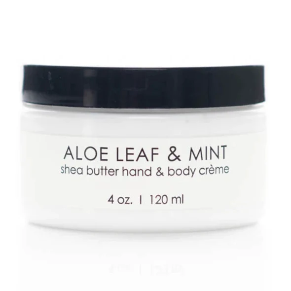 Formulary 55 Botanicals – Shea Butter Hand & Body Creme – Aloe Leaf & Mint – 4oz