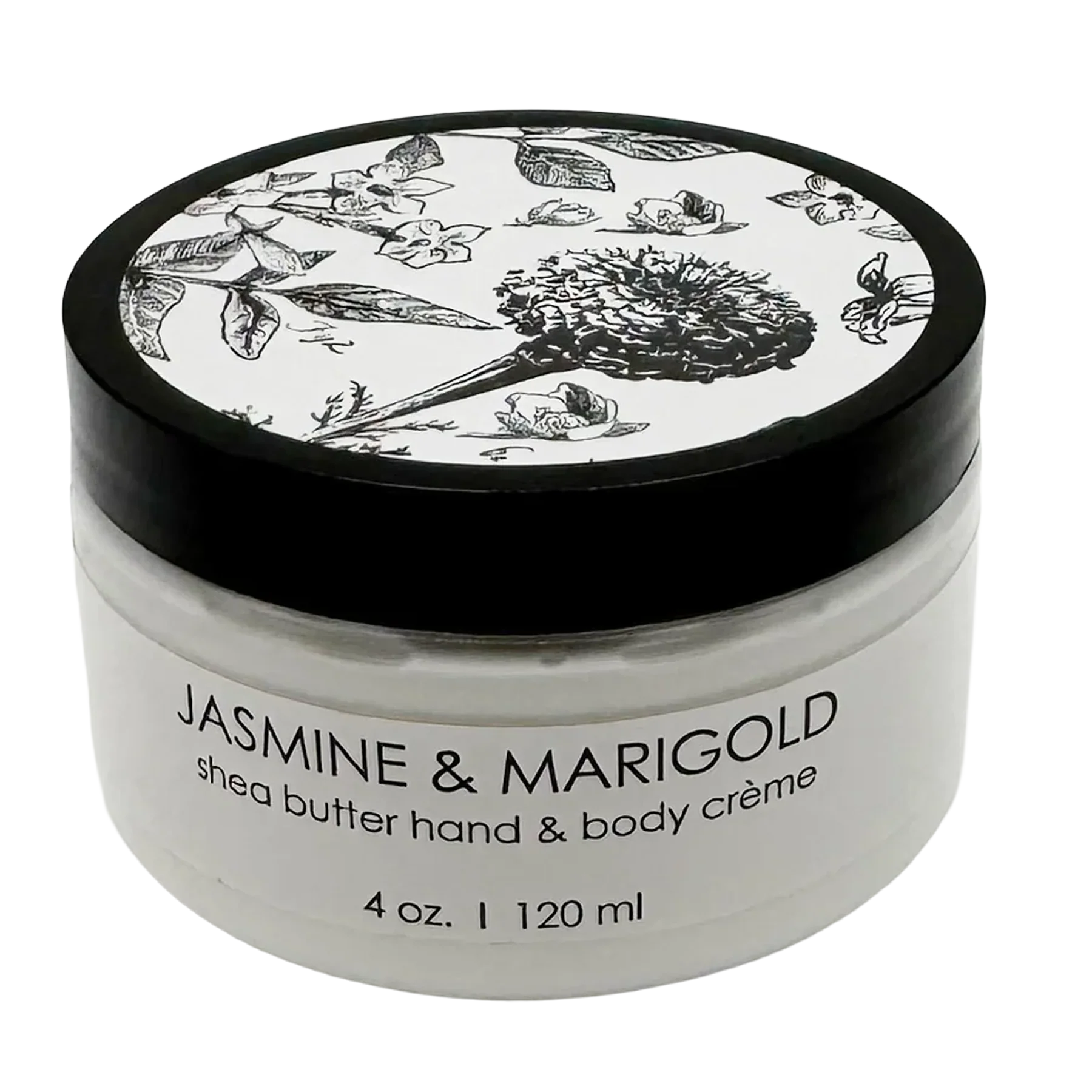 Formulary 55 Botanicals – Shea Butter Hand & Body Creme – Jasmine & Marigold – 4oz