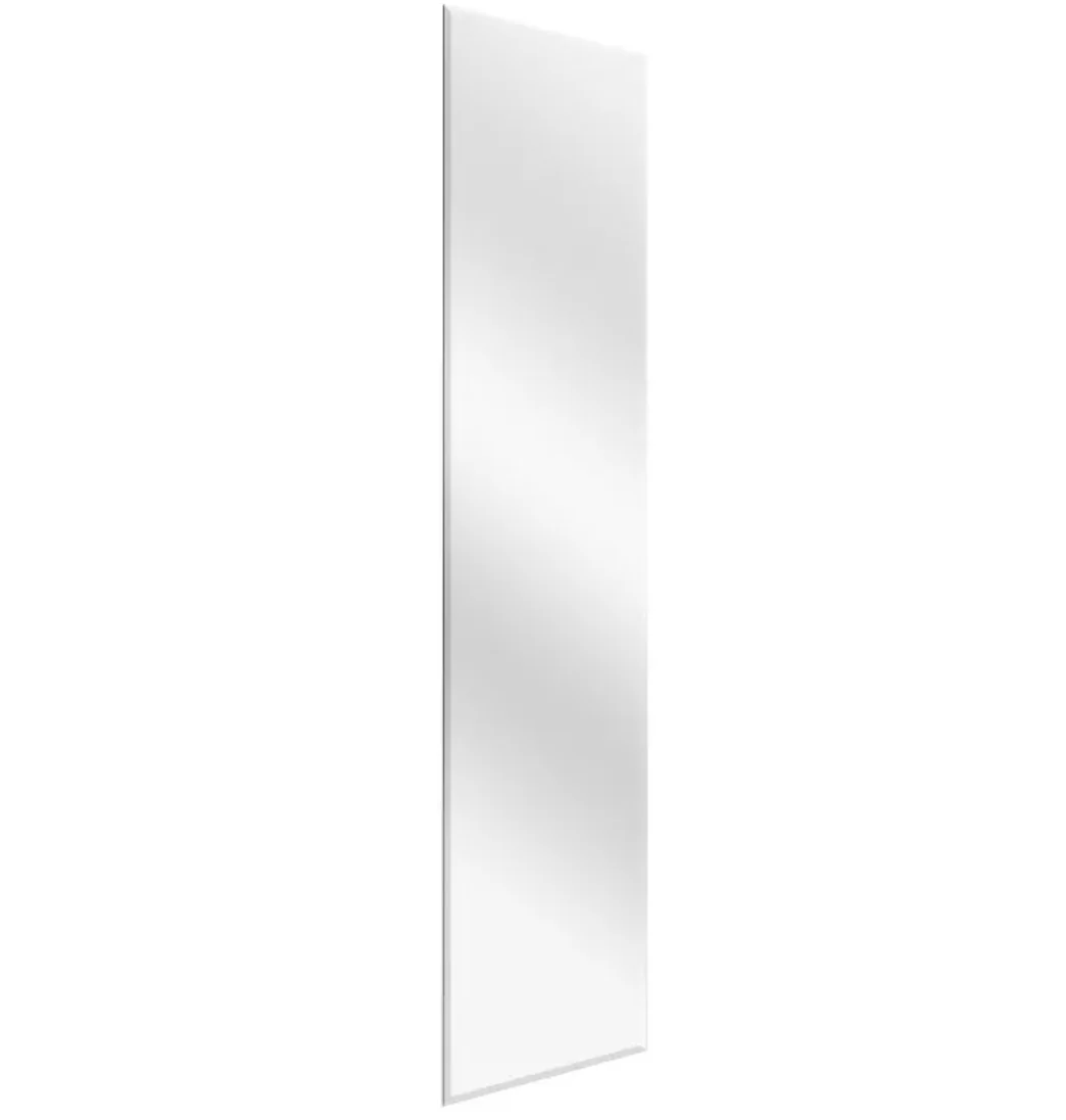 Frameless Rectangle Beveled Edge Door Mirror – 14" x 54" - LOCAL UPPER EAST SIDE DELIVERY ONLY