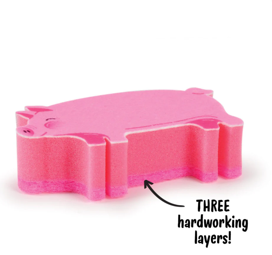 Fred Pigsty Sponges - Pack of 2 - Image 3