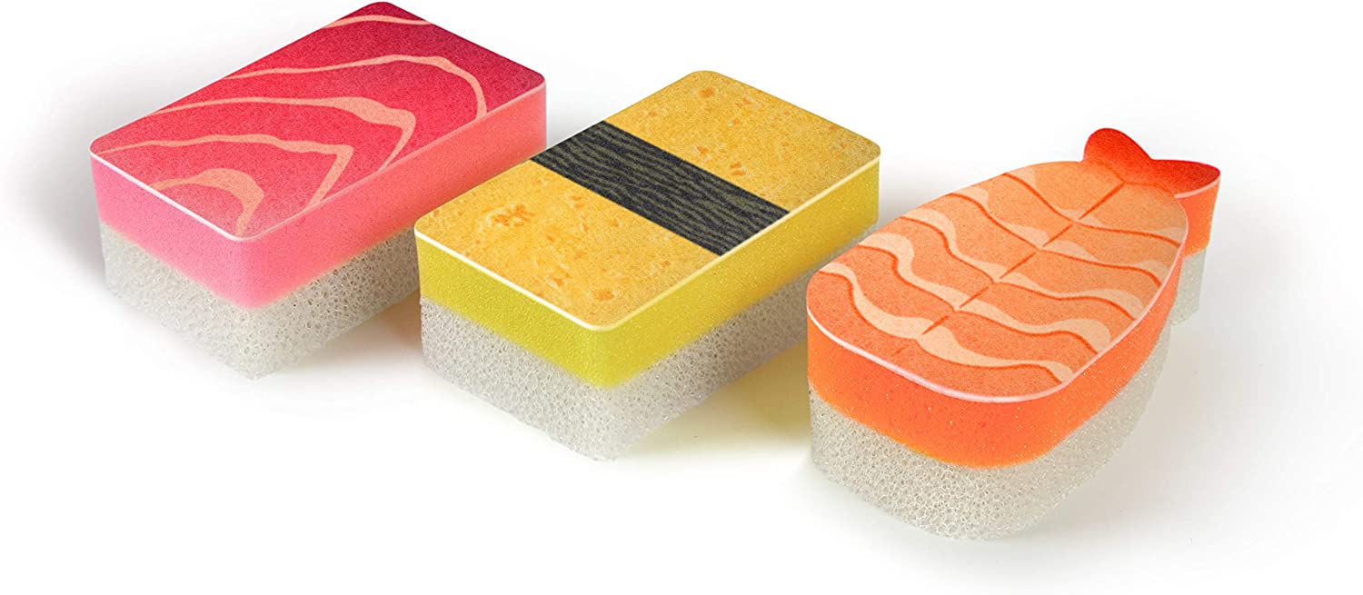 Fred WASHABI Sponges Sushi Assortment – Set of 3 - Image 2
