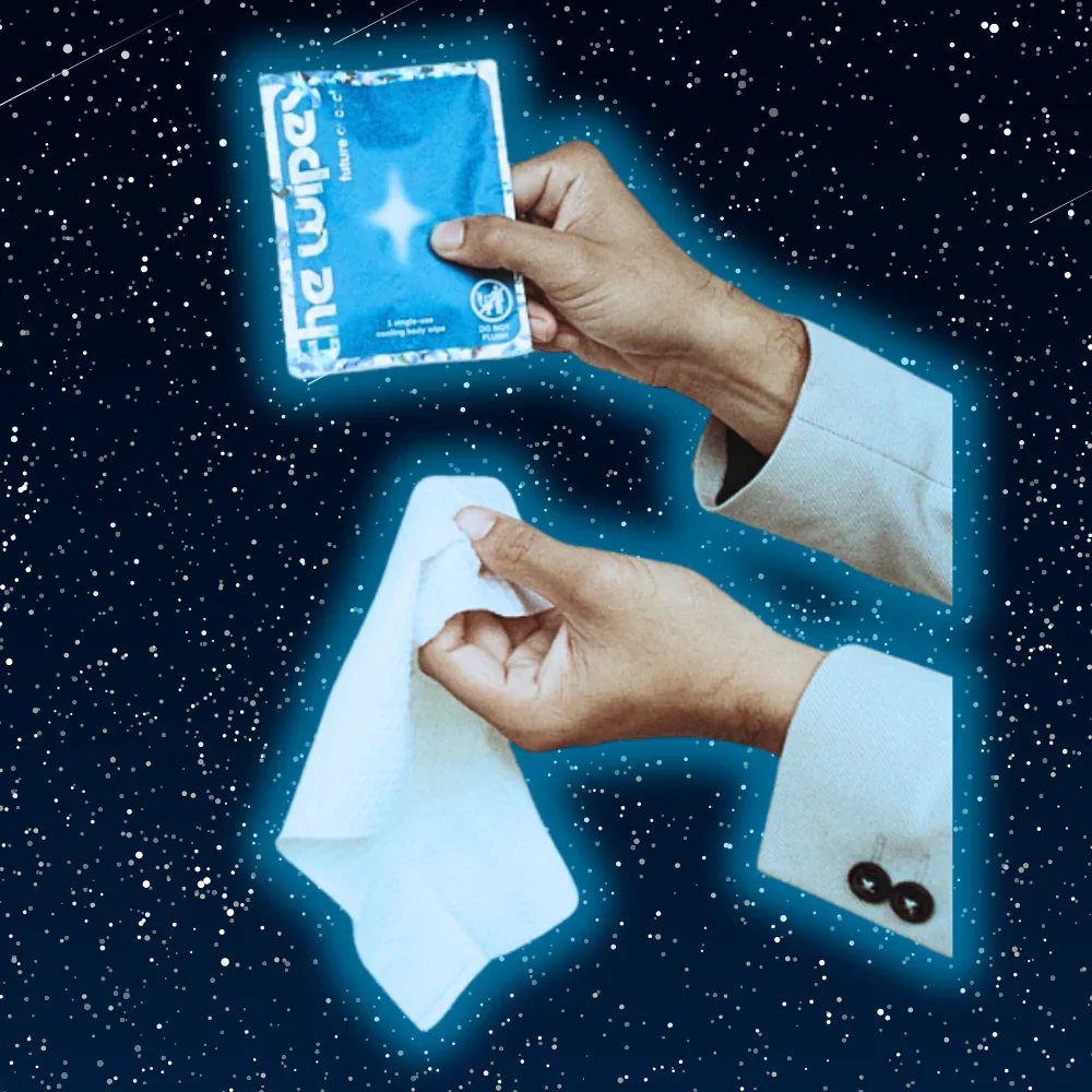 Future of Cool Menthol Body Wipe for On The Go Refresh - Image 3