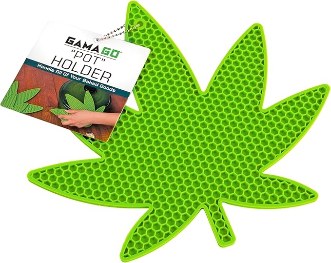 GAMAGO - Pot Leaf Shaped Silicone Pot Holder | Trivet - Image 2