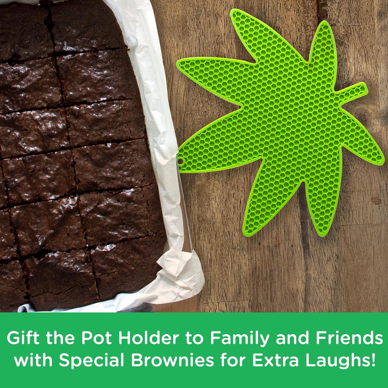 GAMAGO - Pot Leaf Shaped Silicone Pot Holder | Trivet - Image 5