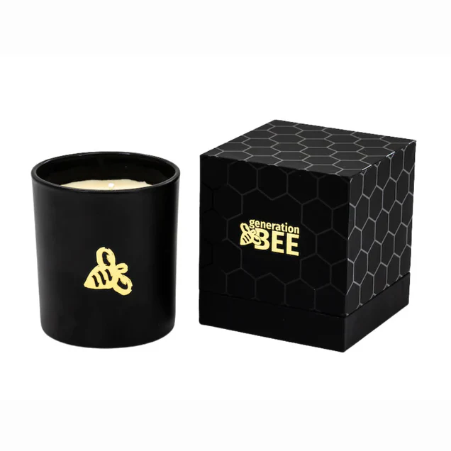 Generation Bee β Beeswax Candle β 8oz. β Apricot Peach