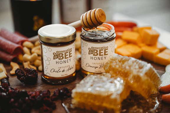 Generation Bee Flavored Honey β Orange Basil β 3oz. - Image 2