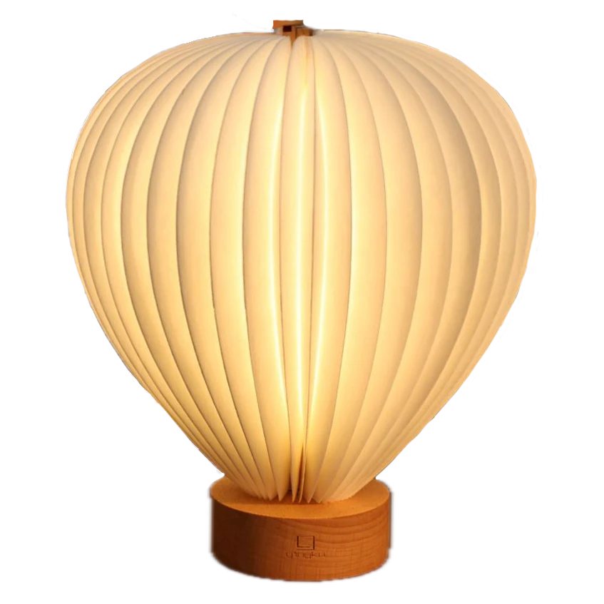 Gingko Aeris Light –  Natural Beech Wood – 7" x 8.5"
