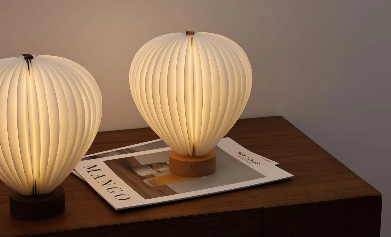 Gingko Aeris Light –  Natural Beech Wood – 7" x 8.5" - Image 4
