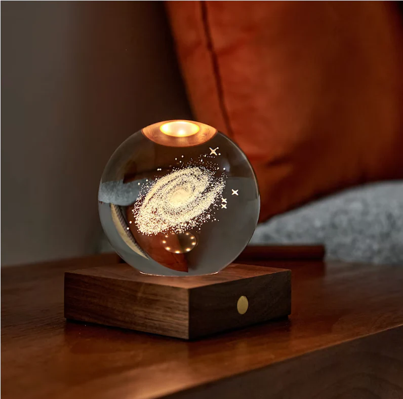 Gingko Designs Amber Crystal Light Paper Weight – Galaxy - Image 2