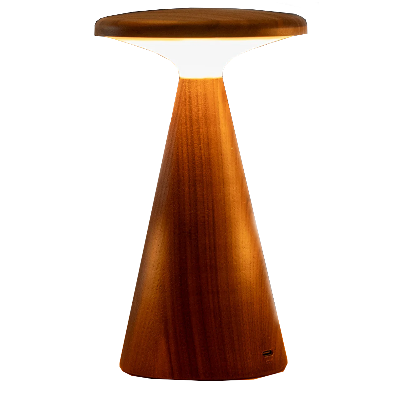Gingko Large Sylva Table Lamp – Walnut