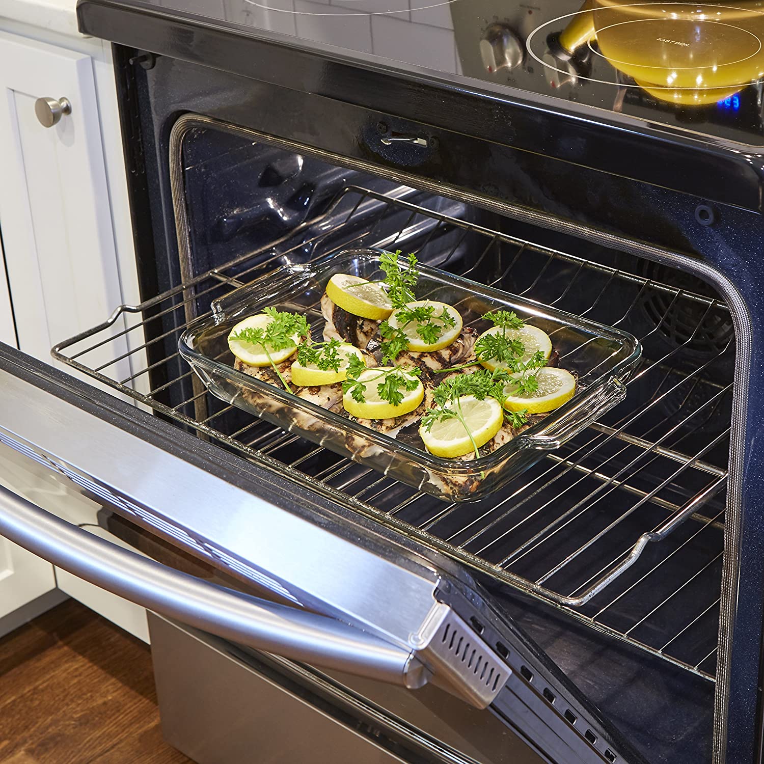Glass Baking Dish With Lid – 3-QT - Image 2
