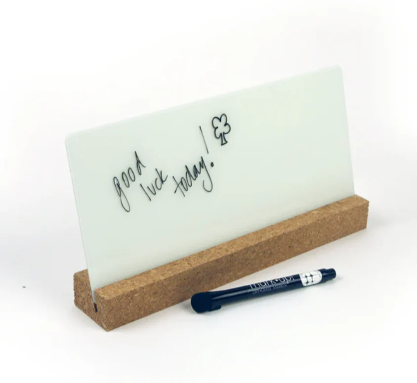 Glassencorque Wide Weekly Desktop Dry-Erase Board – 6" x 12" - Image 2
