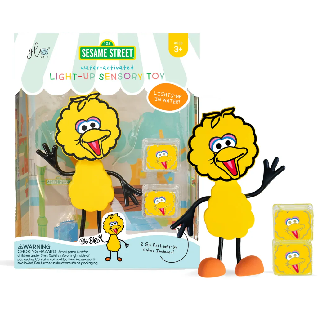 Glo Pals Light up Pal & Cubes – Big Bird Character