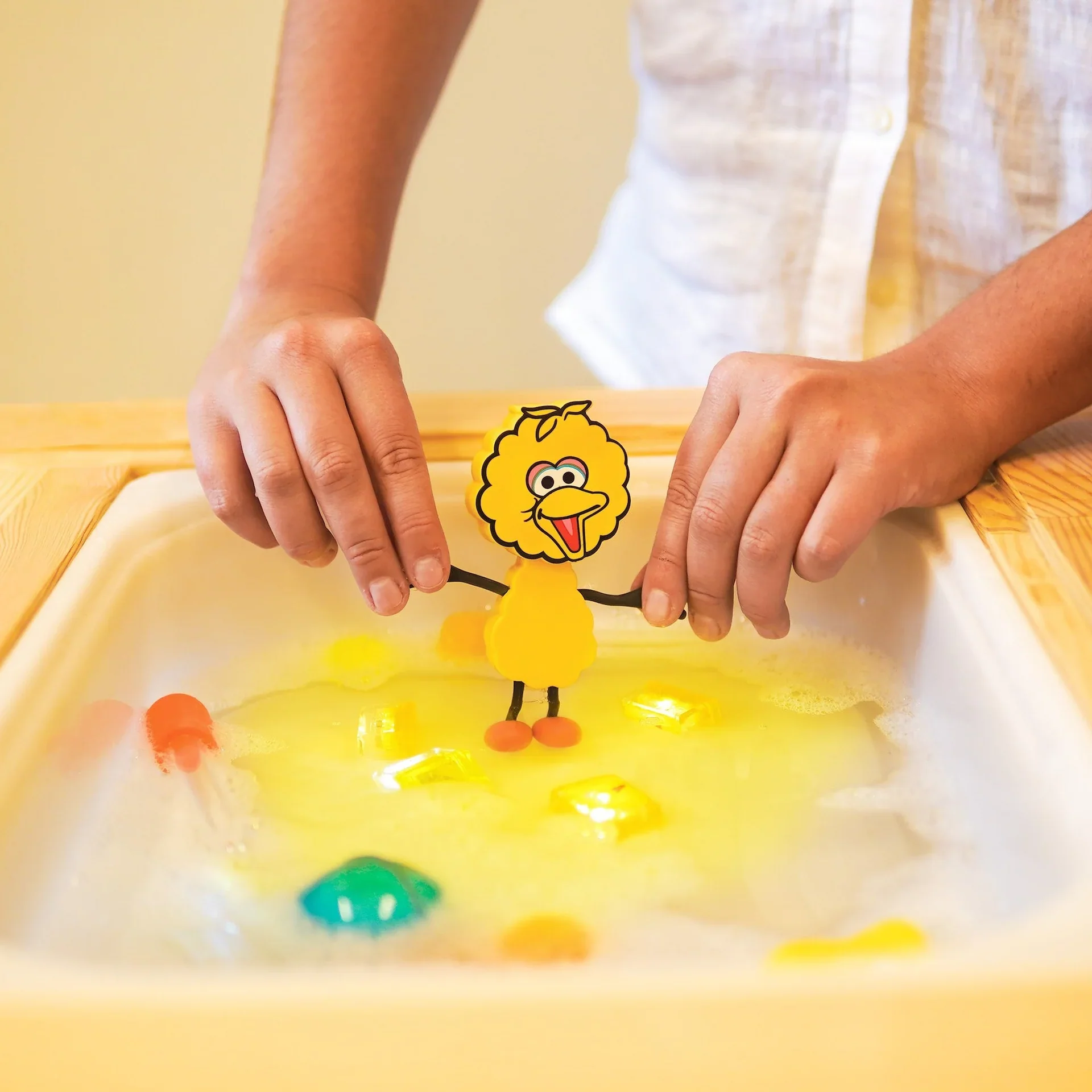 Glo Pals Light up Pal & Cubes – Big Bird Character - Image 5