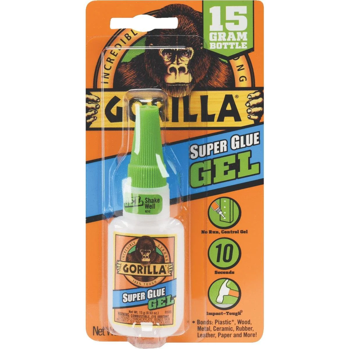 Gorilla Super Glue Gel – 15 Gram - Image 2