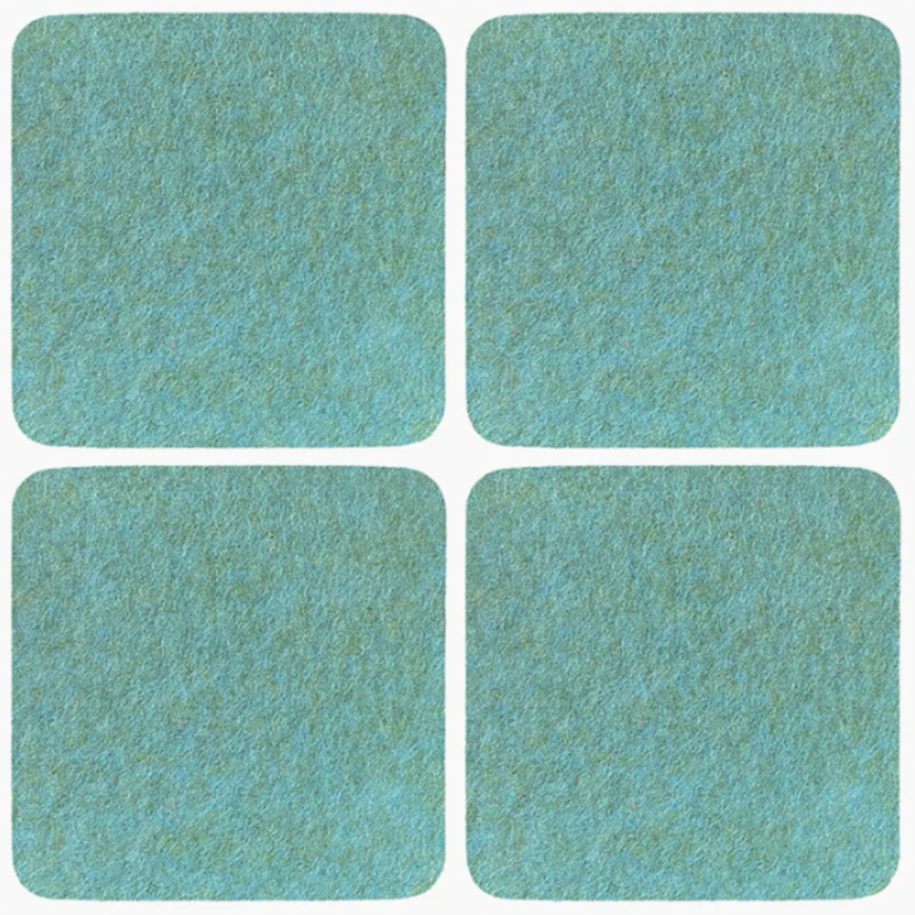 Graf Lantz Bierfilzl Square Felt Coaster – Coastal – 4pk