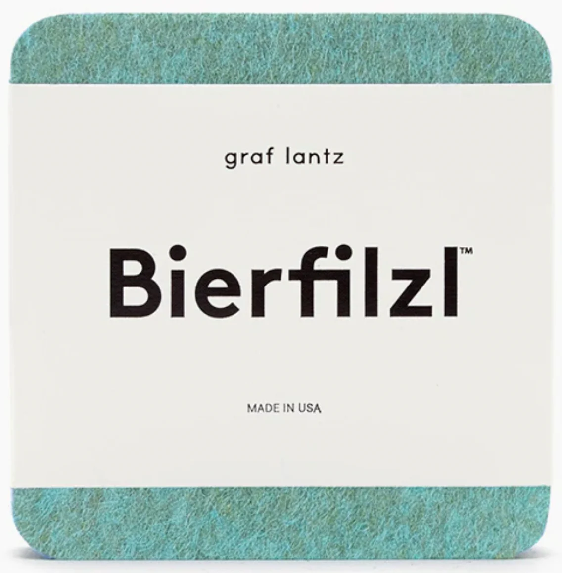 Graf Lantz Bierfilzl Square Felt Coaster – Coastal – 4pk - Image 2