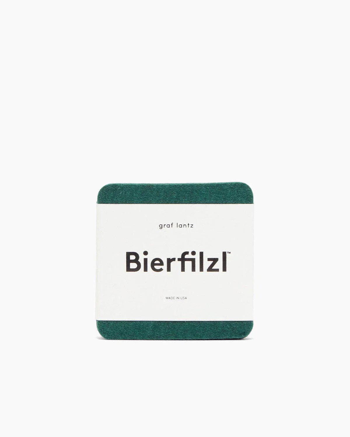 Graf Lantz Bierfilzl Square Felt Coaster – Kombu – 4pk - Image 3