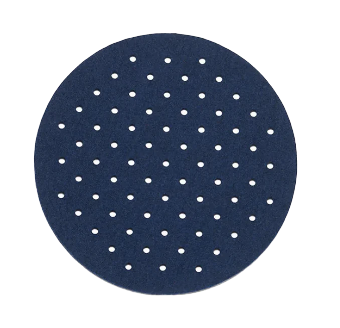 Graf Lantz Round Perforated Felt Trivet – Marine – 8"