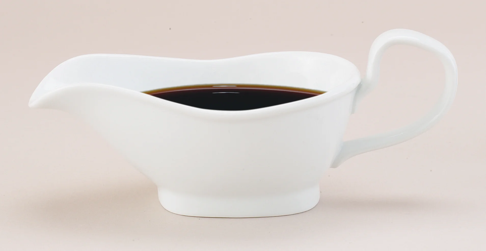 Gravy Boat – White – 8oz - Image 2