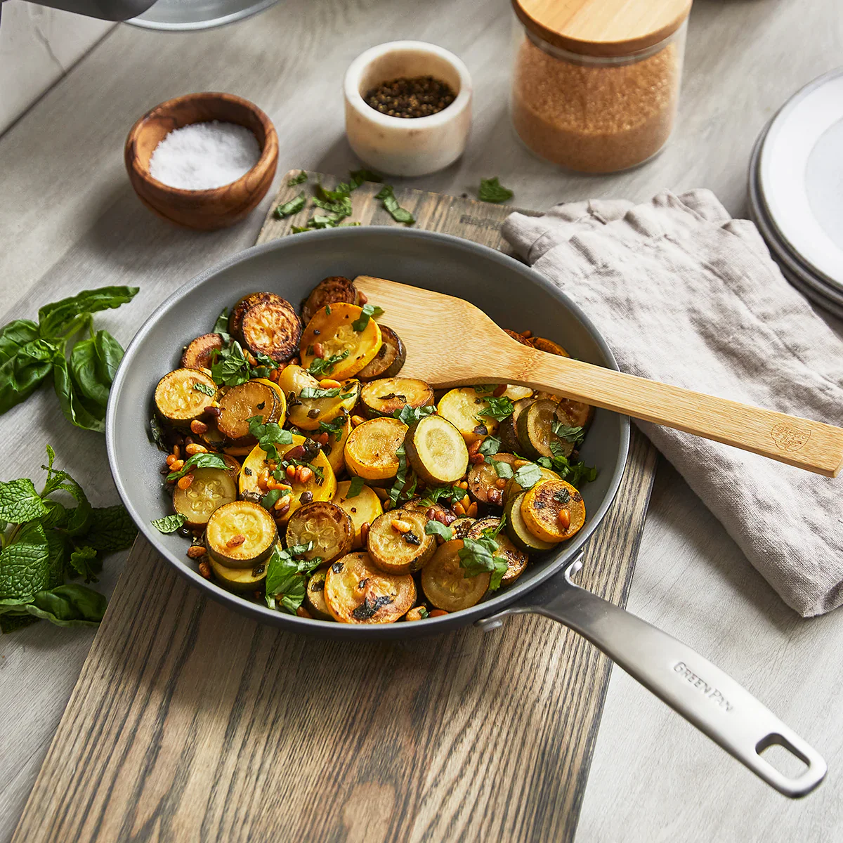 GreenPan Chatham Ceramic Non-Stick Frypan – 8in - Image 5