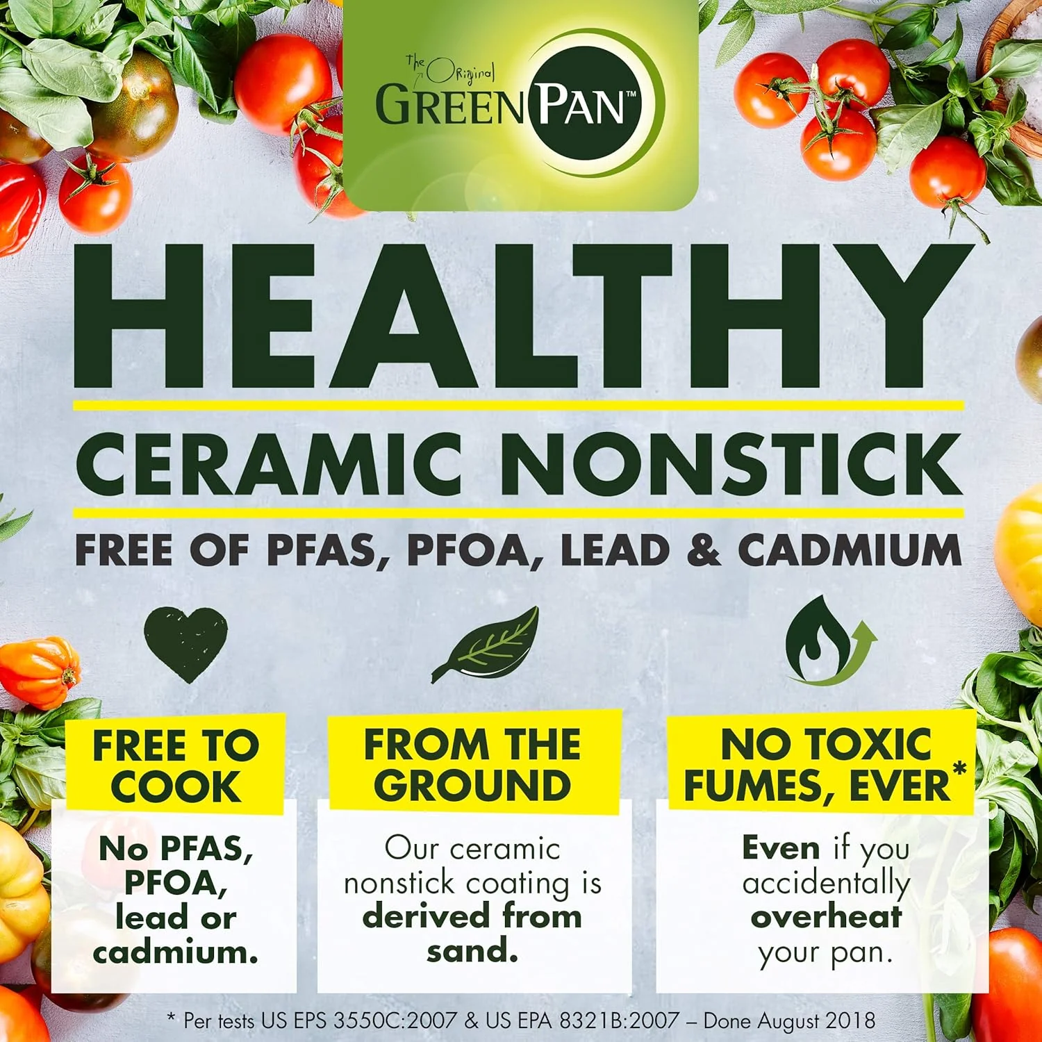 Greenpan Mini Ceramic Non-Stick Round Egg Pan – 5in - Image 4