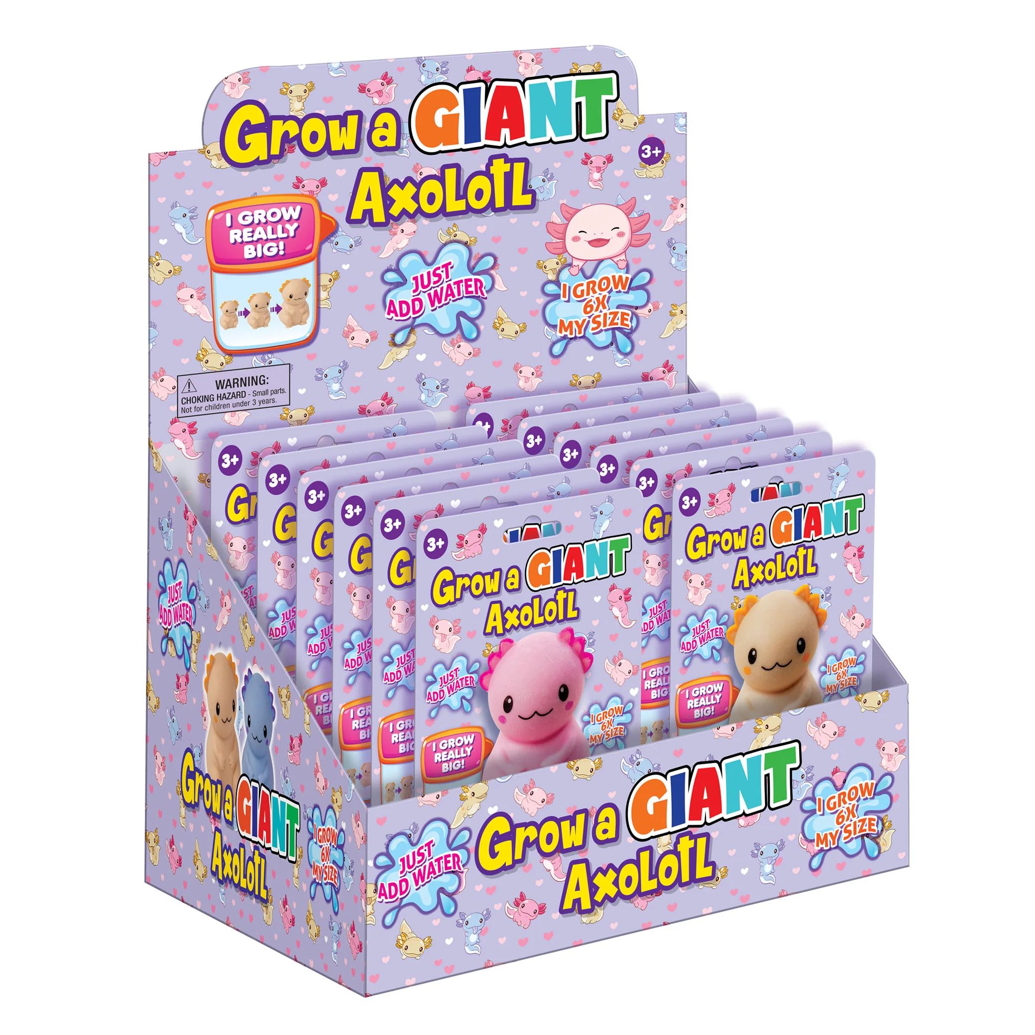Grow A Giant Axolotl Toy β Assorted Colors β Each Sold Separately - Image 2