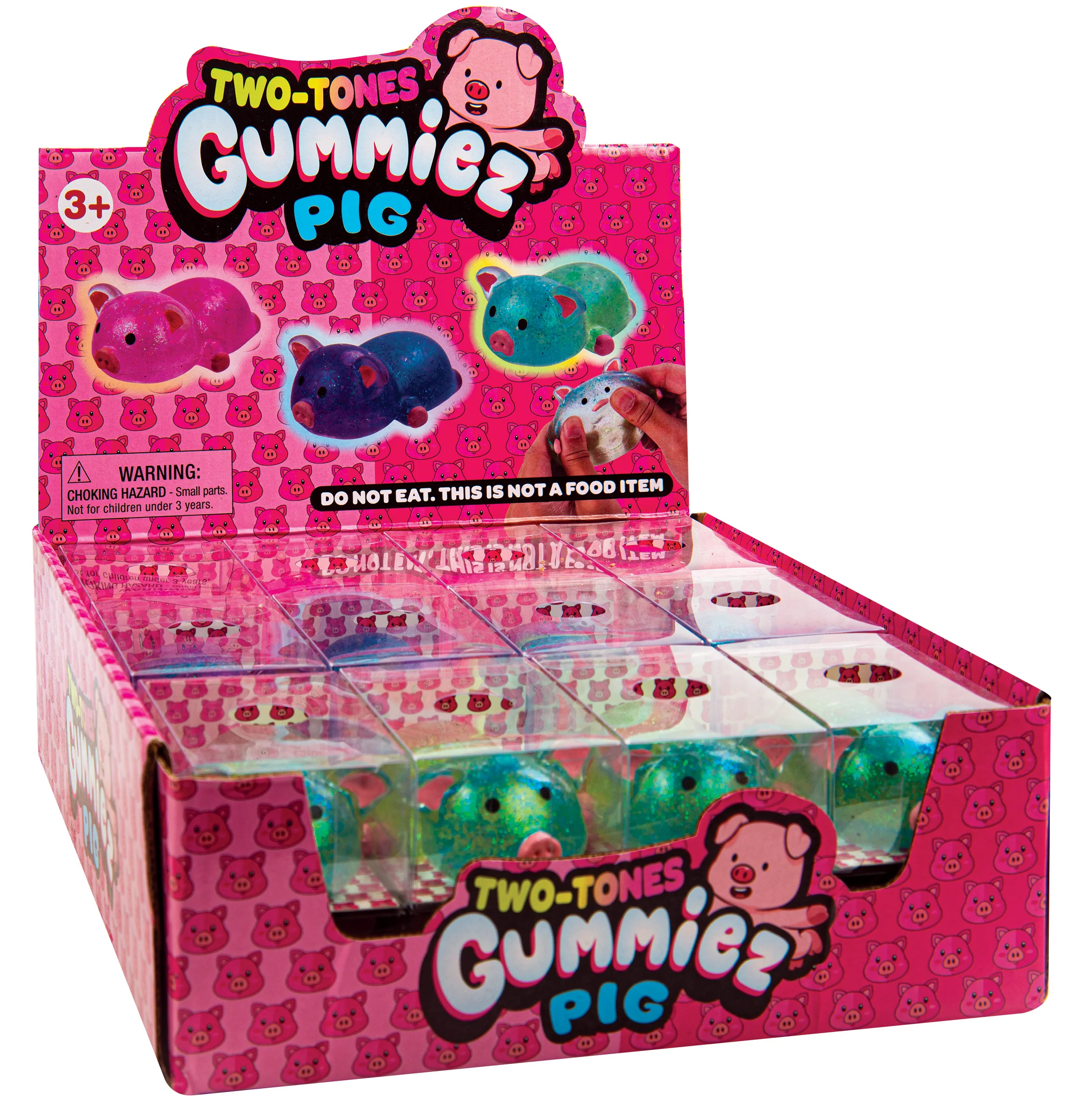 Gummiez Pig Squishy Toy– Assorted Colors – Each One Sold Separately - Image 4